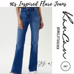 NWT 90s Kancan Flare Jeans